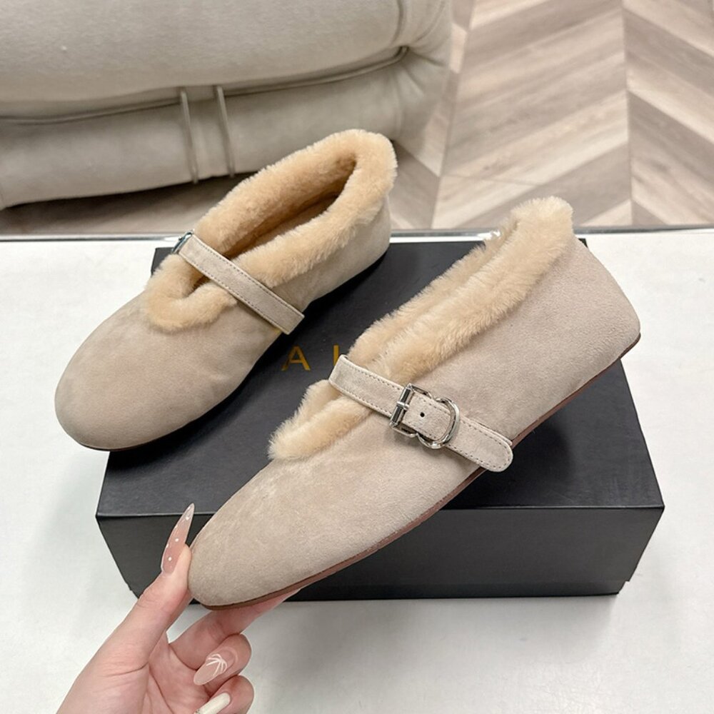 Alaia Plush Mules Tan Size EU 37 - Picture 4 of 9